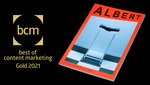 Auszeichnung Best of Content Marketing für ALBERT