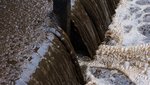 Nahaufnahme ungeklärten Wassers