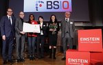 Preisträger auf der Bühne